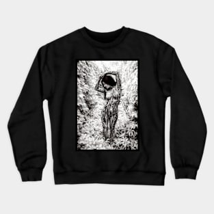 The Creepy Nature Girl Crewneck Sweatshirt